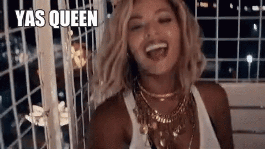 Yas Queen Night Rooftop Beyonce GIF