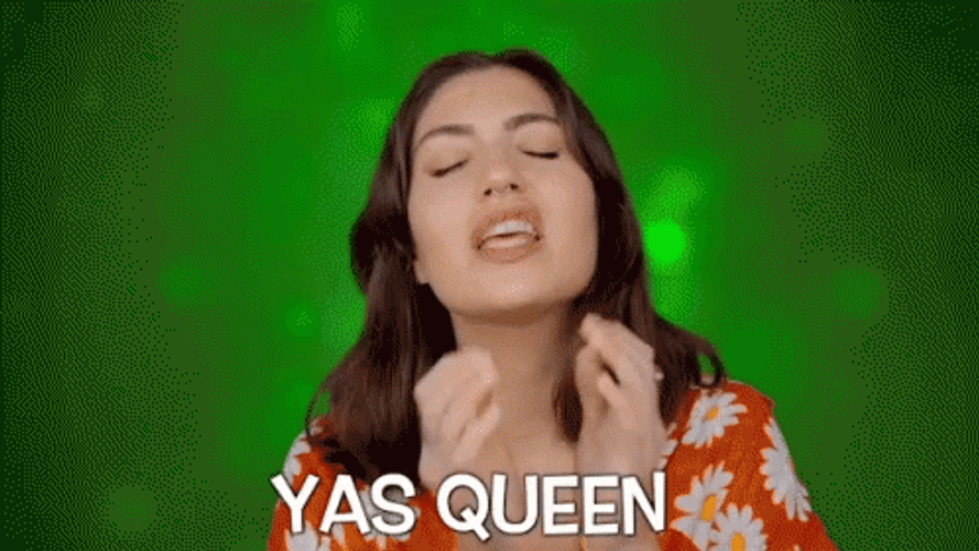 Yas Queen Praise Cheer GIF