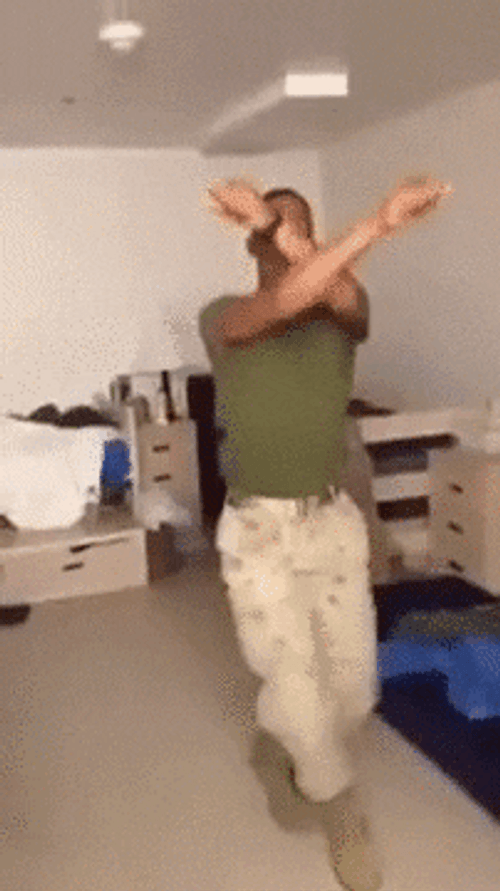 Yas Queen Soldier Happy Dance GIF