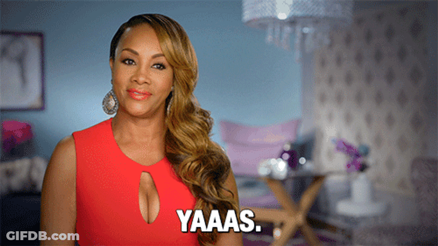 Yas Saucy Vivica Fox GIF