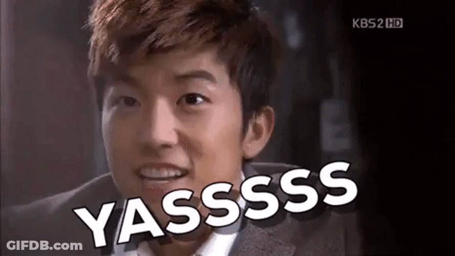 Yass Jang Wooyoung Excited GIF