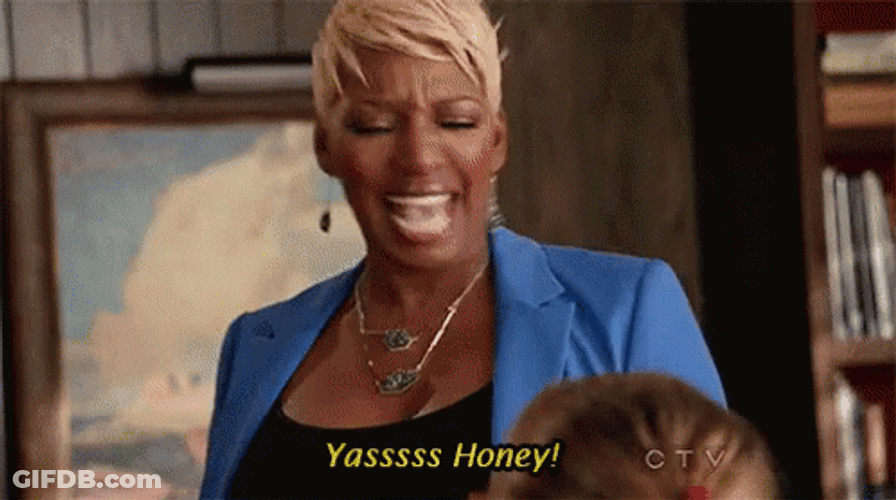 Yass Sassy Lady Nene Leakes GIF