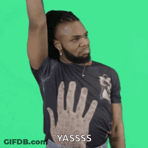 Yass Sassy Queer Shimmying GIF