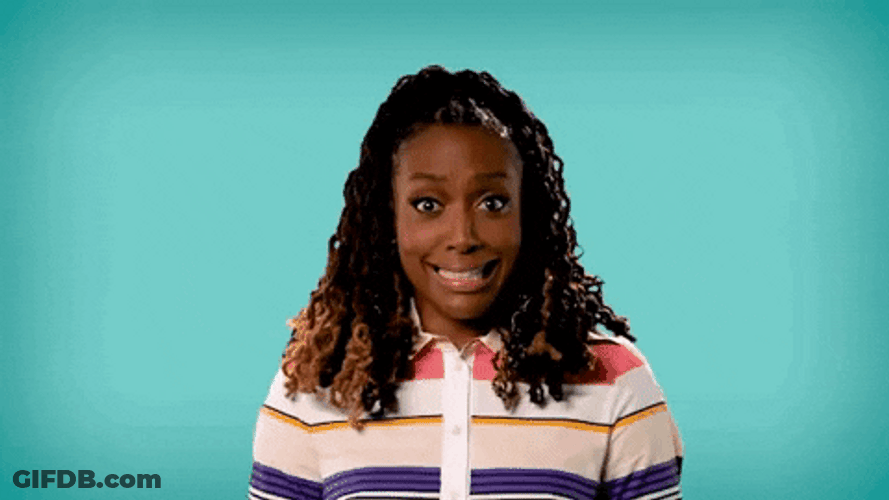 Yass Screaming Franchesca Ramsey GIF
