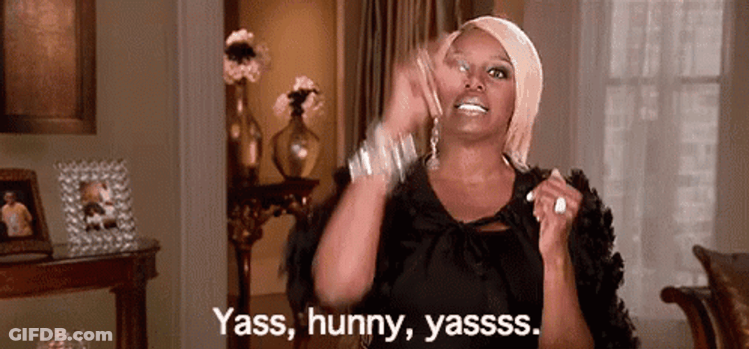 Yasss Hunny NeNe Leakes Real Housewives GIF