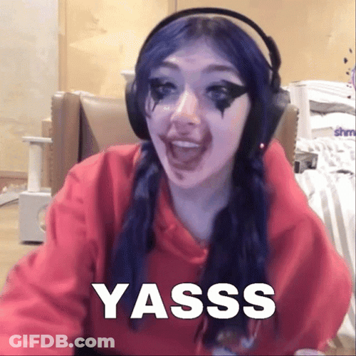 Yasss Innie Internet Personality Smeared Make Up GIF