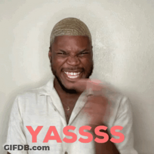 Yasss Sassy Energetic Queer Finger Snap GIF
