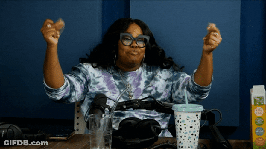 Yassss Amber Riley Snapping Fingers GIF