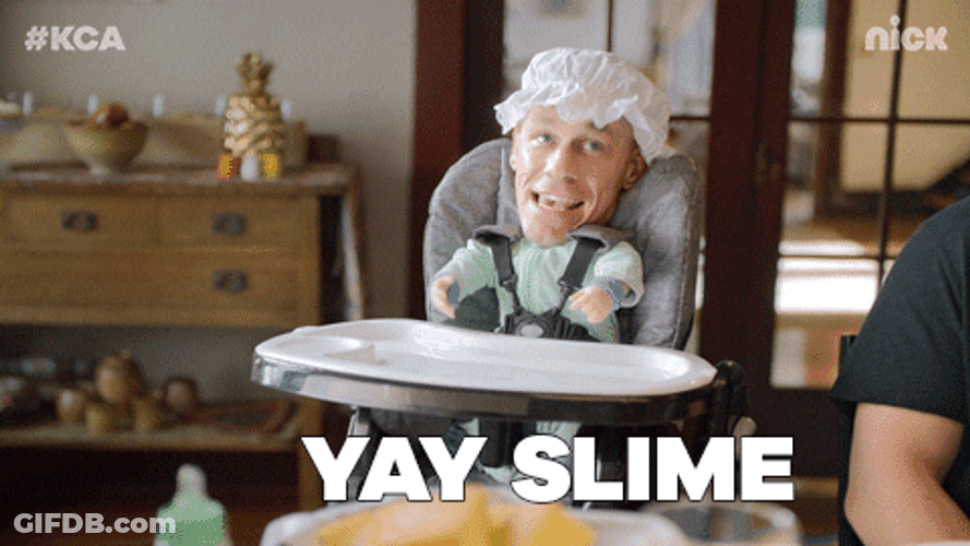 Yassss Baby Jogn Cena Yay Slime GIF