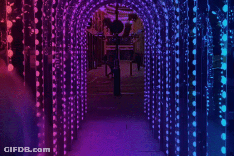 Yassss Colorful Arch Way GIF