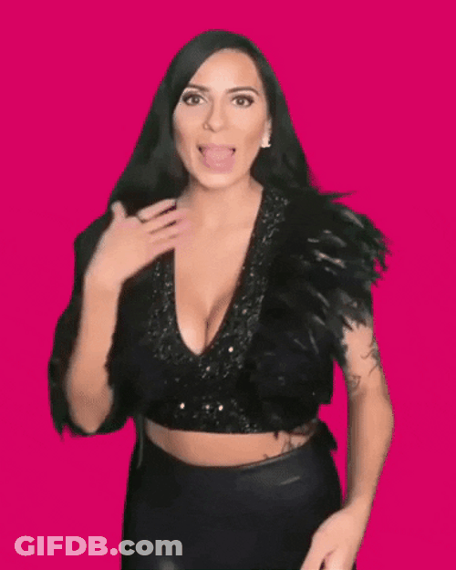 Yassss Girl Swaying Hair GIF