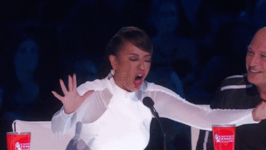 Yassss Hands Up Mel B GIF