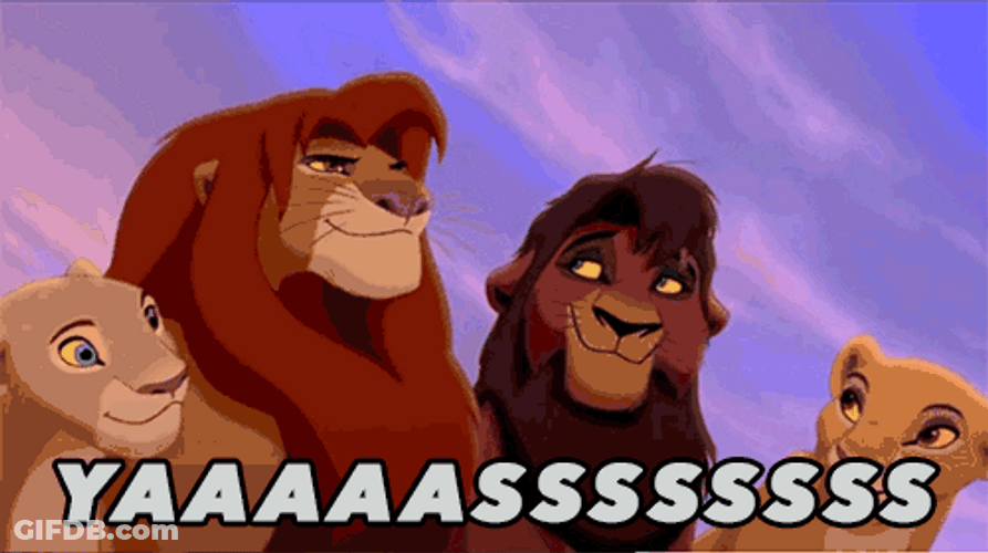 Yassss Lion King Roar GIF