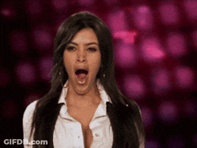 Yawning Lady It's Bed Time GIF