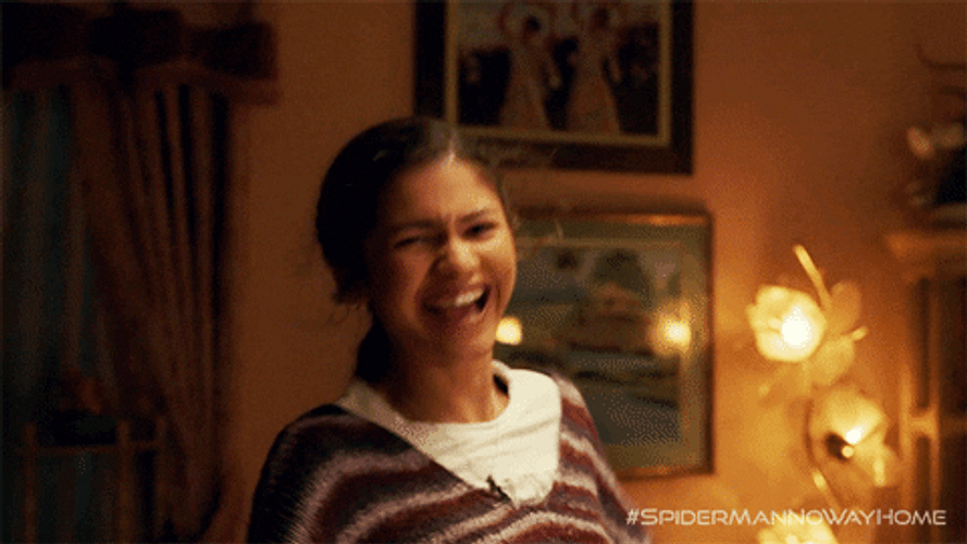 Yay Happy Hooray Zendaya Spider-Man No Way Home GIF