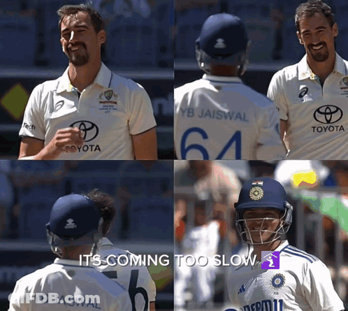 Yb Jaiswal Is Wearing The Number 64 On His Shirt GIF