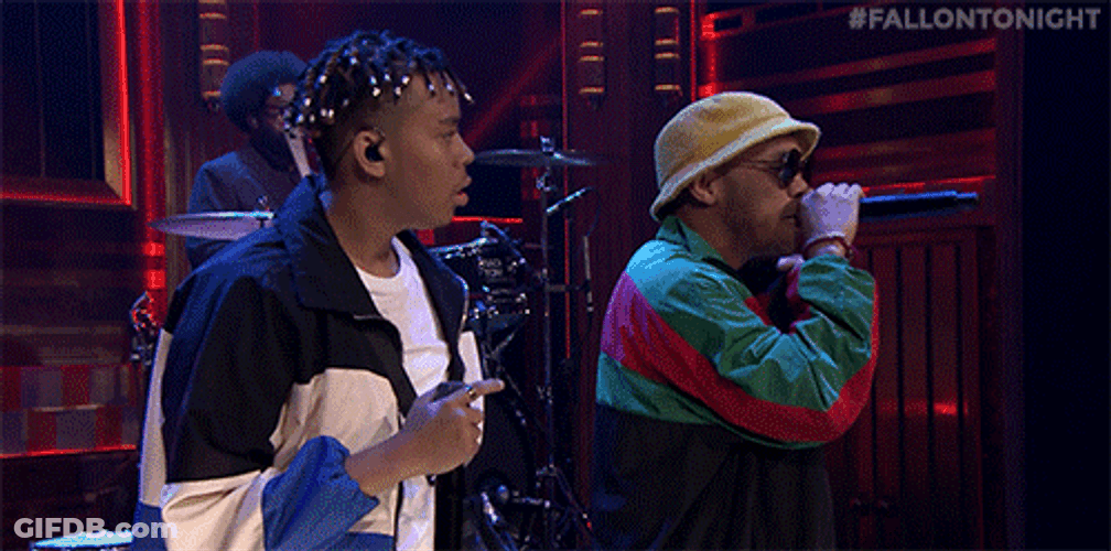 Ybn Cordae Anderson Paak Singing Back To Back GIF