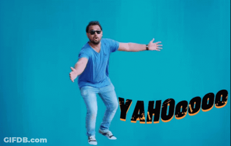 Yeah Buddy Male Yahooooo GIF