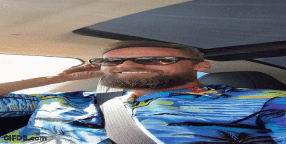 Yeah Buddy Men Hawaiian Shirts GIF