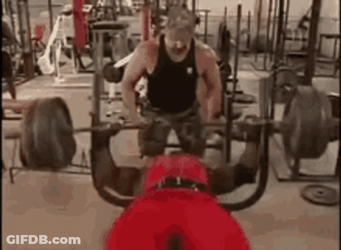 Yeah Buddy Ronnie Coleman Training Chest GIF