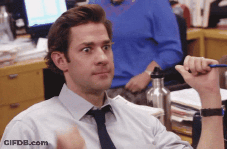 Yeah Buddy Yes Jim The Office GIF