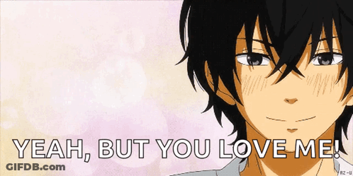 Yeah But You Love Me Pink Background GIF