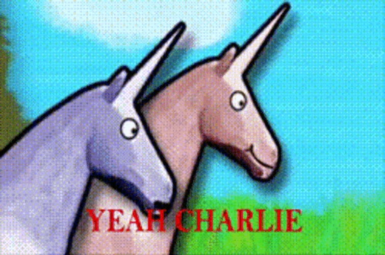 Yeah Charlie Unicorn GIF