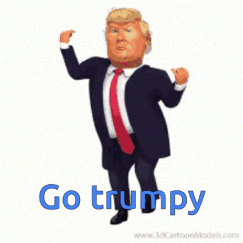 Yeah Go Trump Dancing GIF
