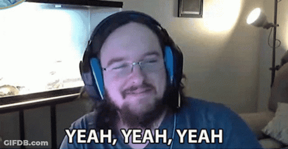 Yeah Hireznick Gamer GIF