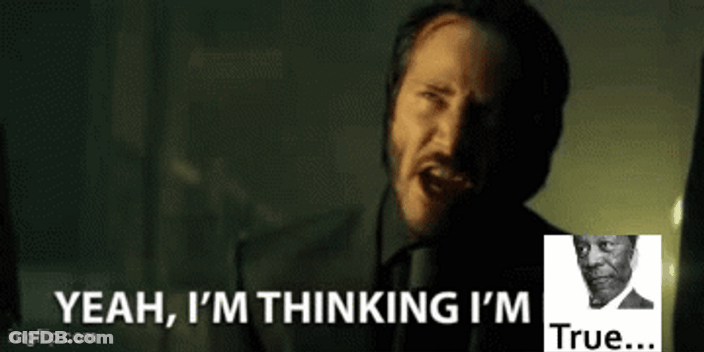 Yeah I'm Thinking I'm Back GIF