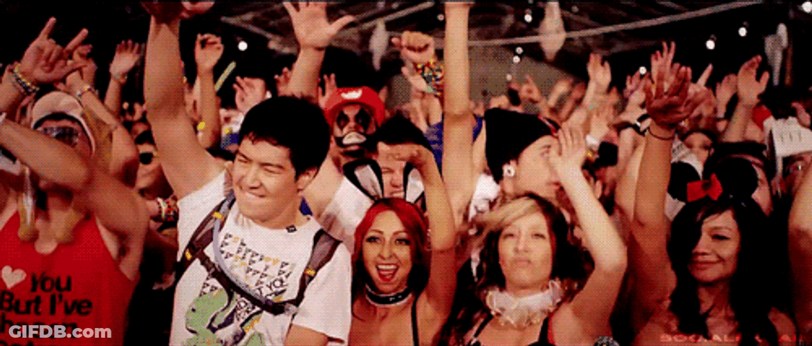Yeah Let's Rave Party GIF