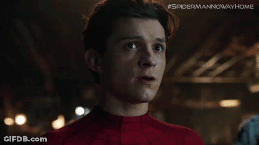 Yeah Me Too Spiderman Tom Holland GIF