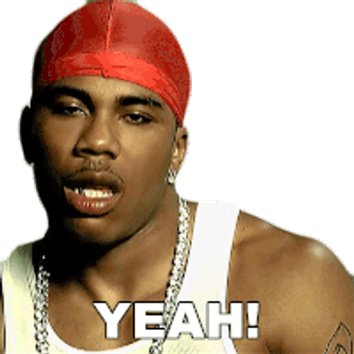 Yeah Nelly Sticker GIF