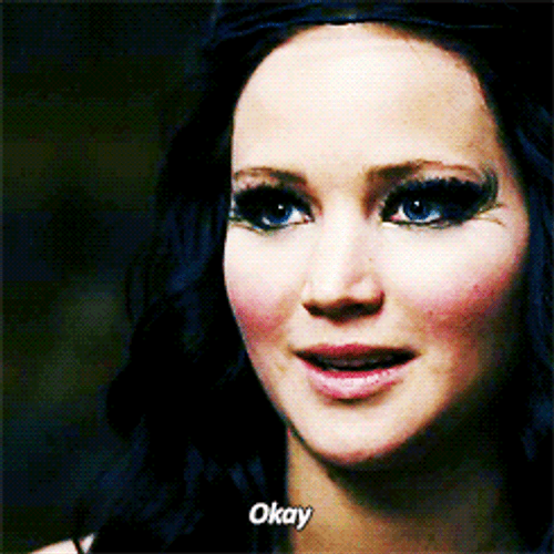 Yeah Okay Awkward Jennifer Lawrence GIF