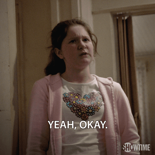 Yeah Okay Debbie Gallagher Showtime GIF