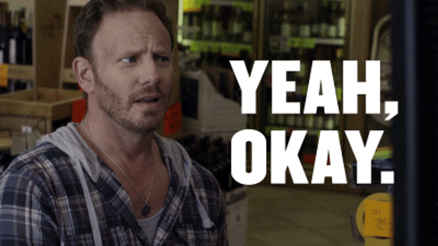 Yeah Okay Ian Ziering Fin Shepard GIF
