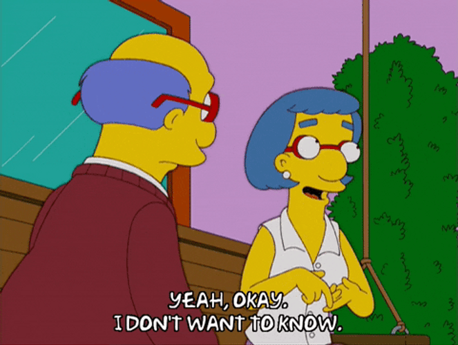 Yeah Okay Kirk Van Houten The Simpsons GIF