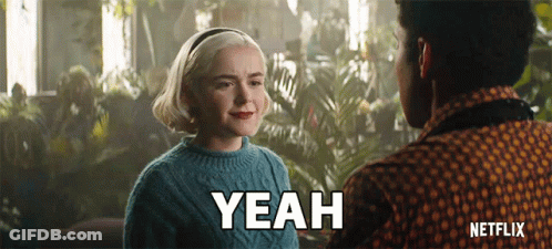 Yeah Sabrina Spellman GIF
