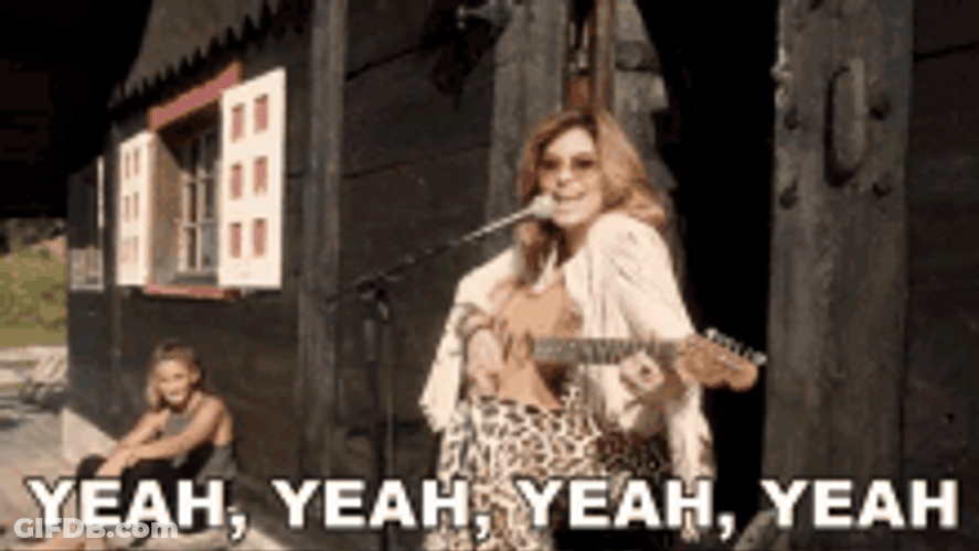 Yeah Shania Twain GIF