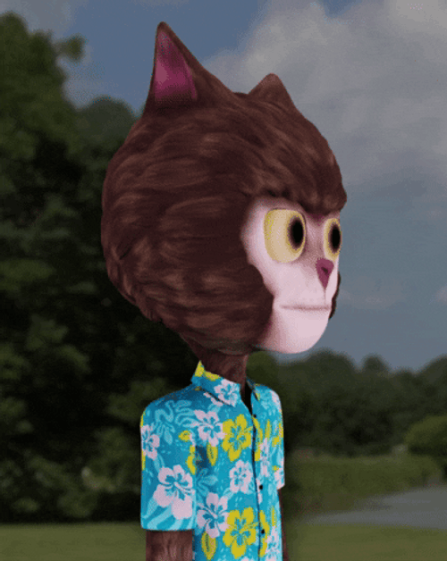 Yeah Sure Cat GIF