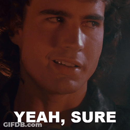 Yeah Sure Michael Emerson The Lost Boys GIF