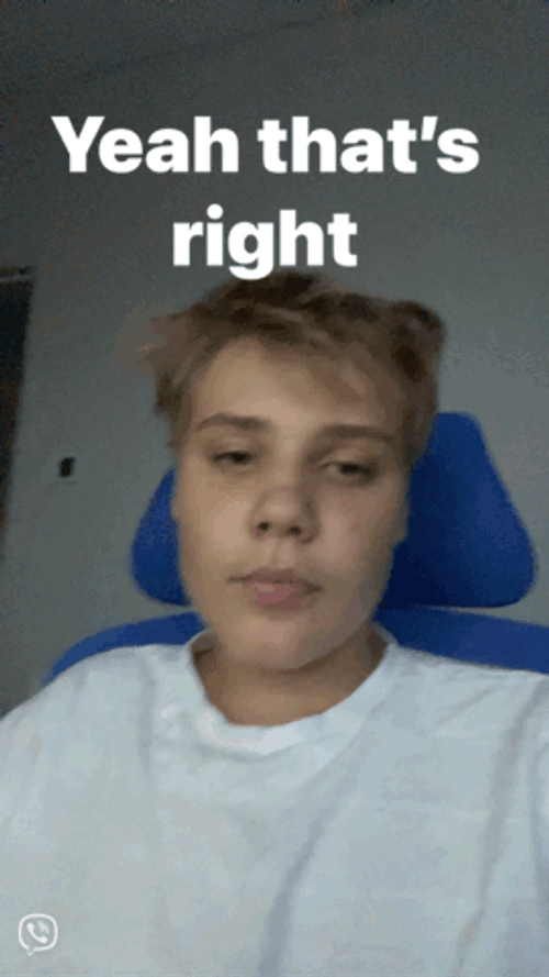 Yeah Thats Right Expression GIF