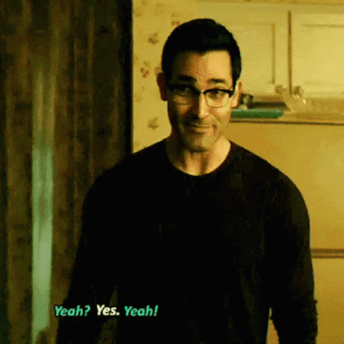 Yeah Tyler Hoechlin GIF
