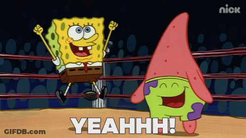 Yeahhh Spongebob GIF