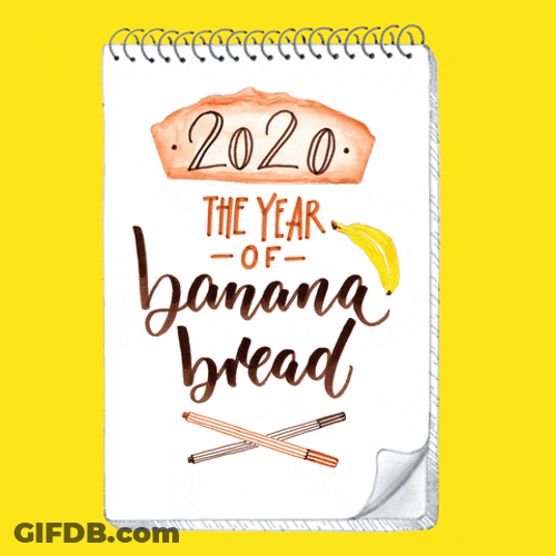 Year Of Spinning Banana Bread GIF