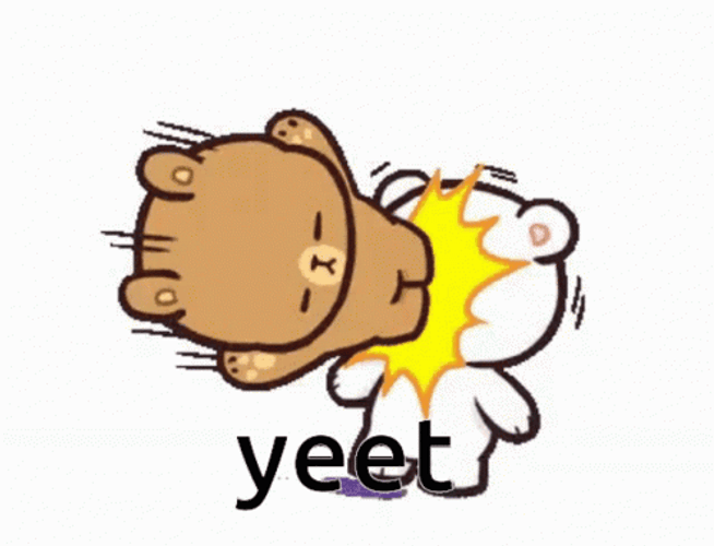 Yeet Kick Milk Mocha GIF