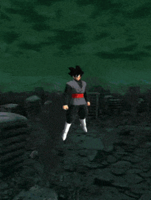 Yel Goku Black Lf Goku Black GIF