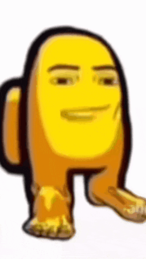 Yellow Amogus GIF