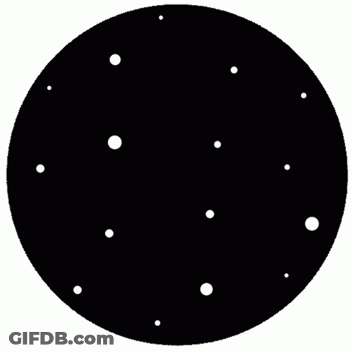 Yellow Among Us Floating In Space GIF