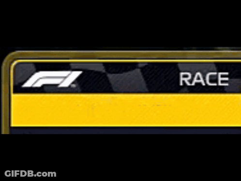 Yellow And Black Safety Car Sign GIF